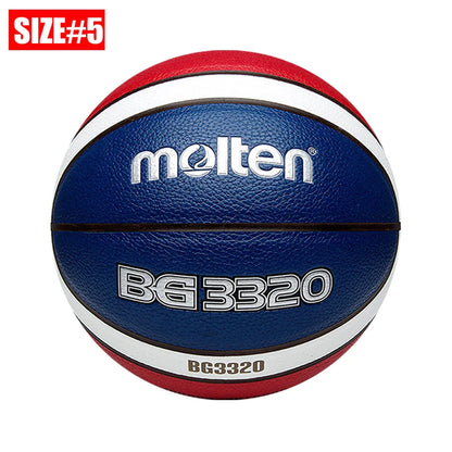 2025 Molten Basketball — Official Size 5/6/7 PU Indoor & Outdoor Ball for Men, Training, Match & Team Games