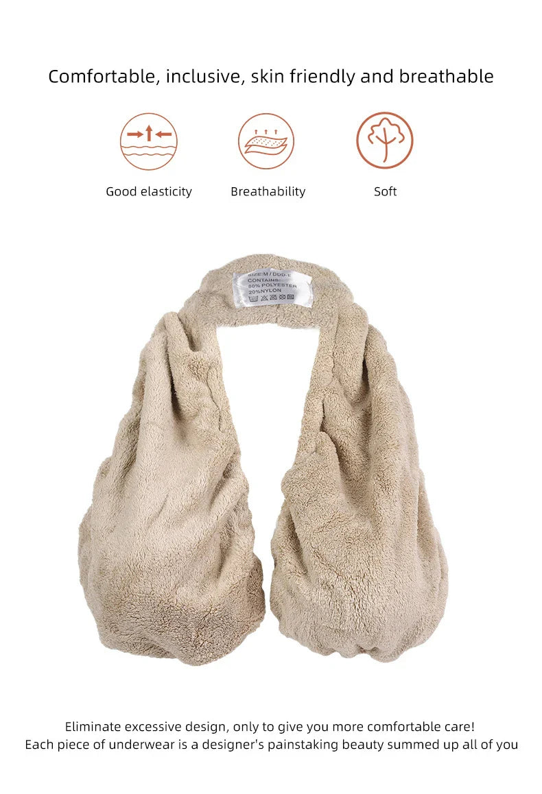 Tata Neck & Body Towel — Bath Towel with Bra Style for Neck Wrapping and Skincare Care