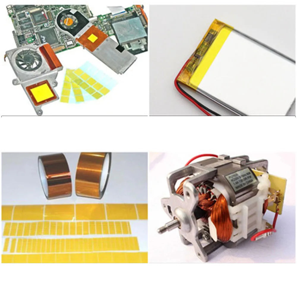 High-Temperature Polyimide BGA Kapton Tape – 33M Thermal Insulation Adhesive for Electrical & 3D Printing Protection