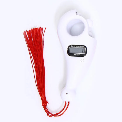 Mini Digital Hand Counter — Portable LCD Electronic Rosary Beads Tally Counter for Prayer & Meditation