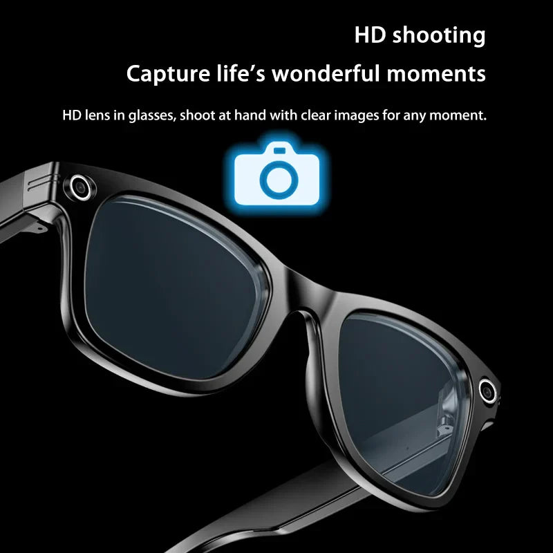 Xiaomi Smart Bluetooth Glasses — IP65 Waterproof, Video Recording, AI Photo Recognition, Translation, Call & Large Battery