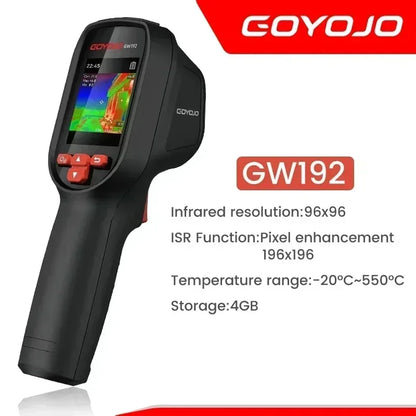 GW256 Handheld Infrared Thermometer – HD Digital Thermal Imager Camera, 2024 Floor & Wall Heating Pipe Tester