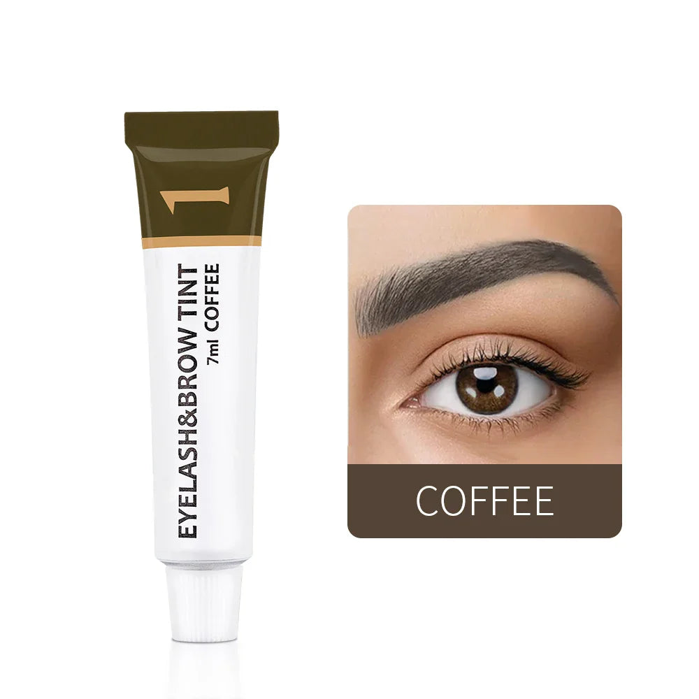 ICONSIGN Eyelash & Eyebrow Dye Tint Kit – Brow Enhancer, Mascara Lift & Tattoo Makeup Tools