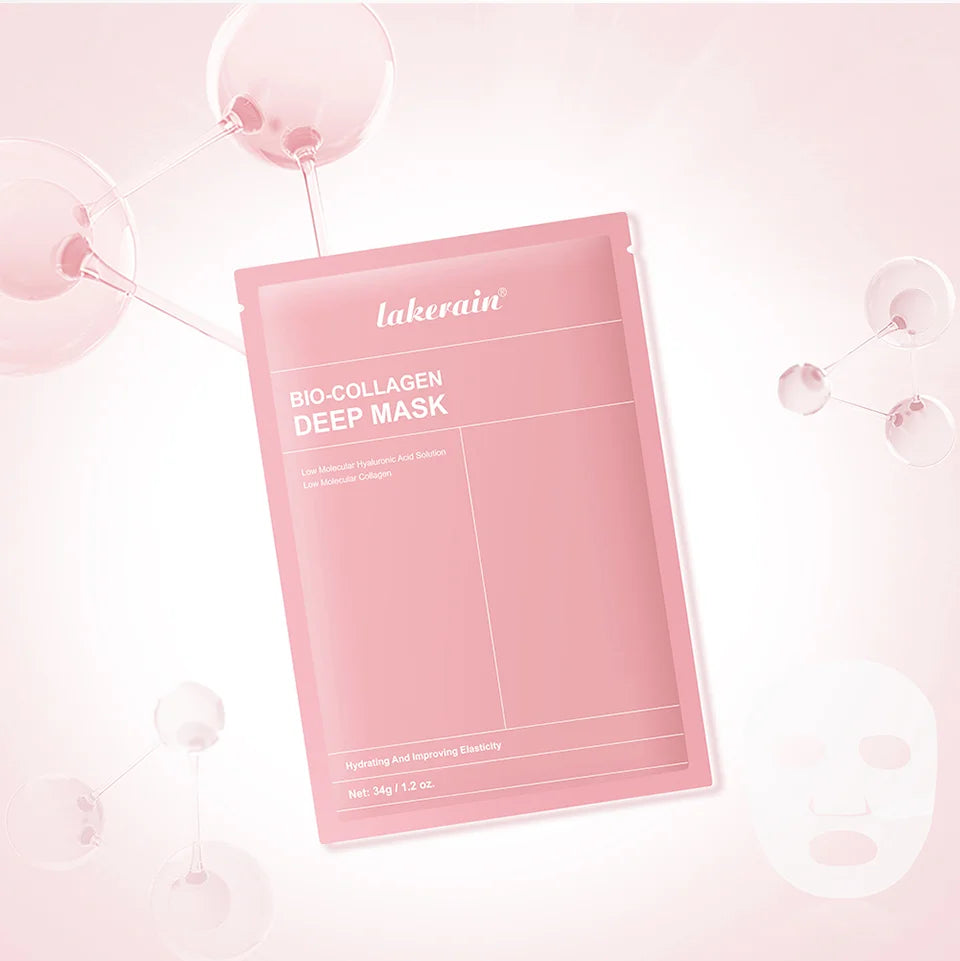 Bio-Collagen Deep Hydrating Hydrogel Mask – Overnight Collagen Mask for Firming & Pore Minimizing