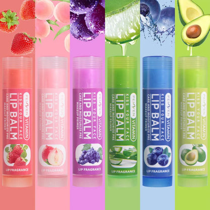 Pennyfun Fruit-Flavored Lip Balm Set – Ultra Hydrating Moisturizing Lip Care, Best-Selling Nourishing Lip Treatment Variety Pack for Soft Lips
