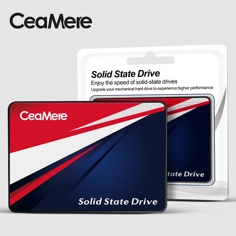 10PCS Solid State Drive SSD — 120GB-1TB SATA3 2.5” Internal Hard Drive for Laptop & Desktop