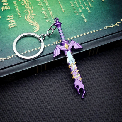Zelda Tears of the Kingdom Keychain – Breath of the Wild Pendant Key Ring for Men
