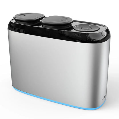 Electric Dual Nozzle Aroma Diffuser – Bluetooth-Controlled Home Fragrance & Essential Oil Scent Distributor, Waterless Operation
