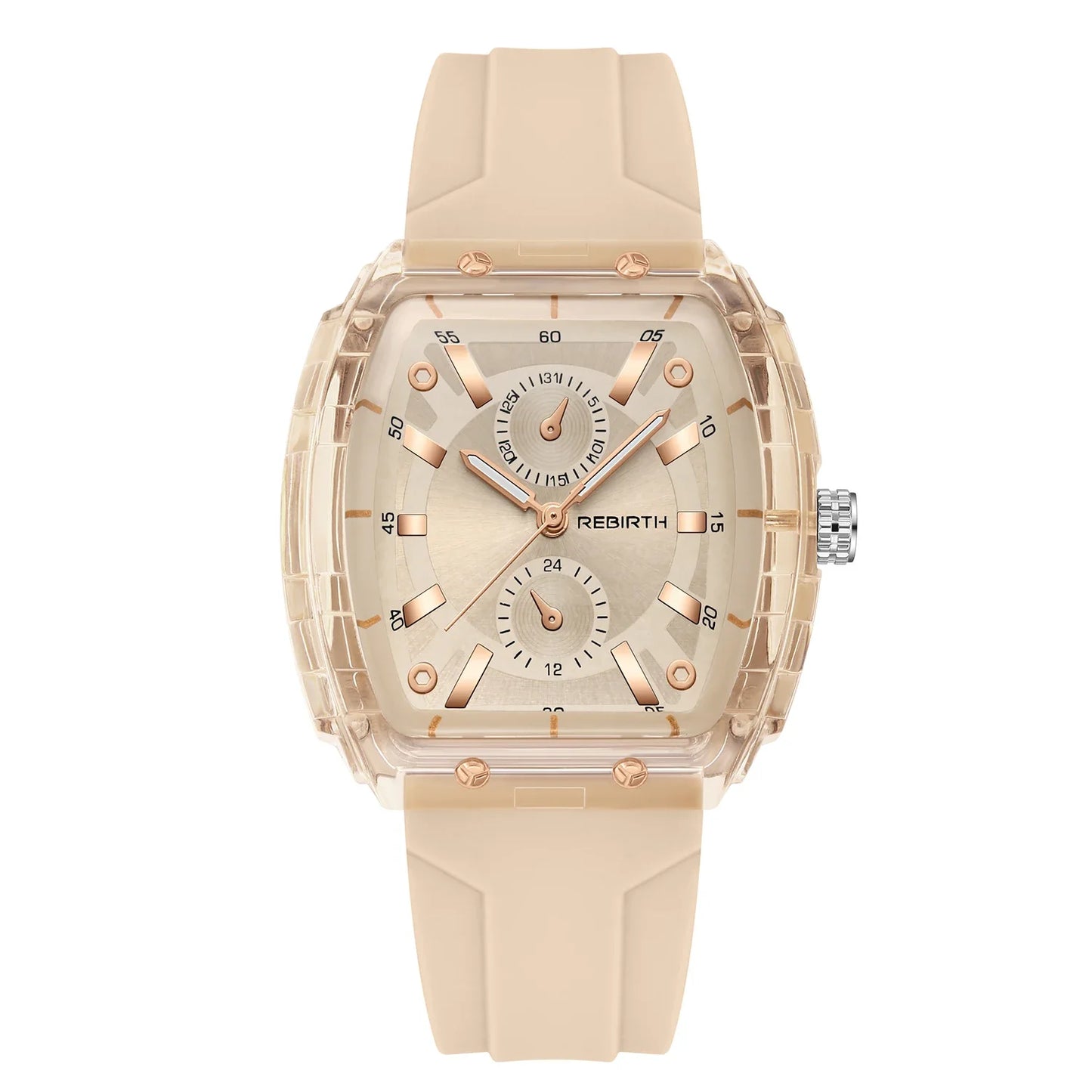 Casual College-Style Versatile Watch – Simple Artistic Design Fashion Wristwatch for Everyday Wear