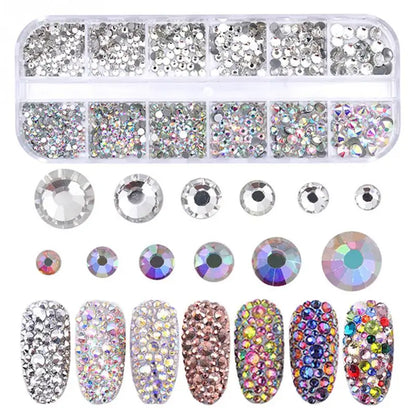 10g Fast Drying Nail Glue - Adhesive for False Nails, Glitter, Acrylic, Rhinestone Decoration, and Nail Extensions