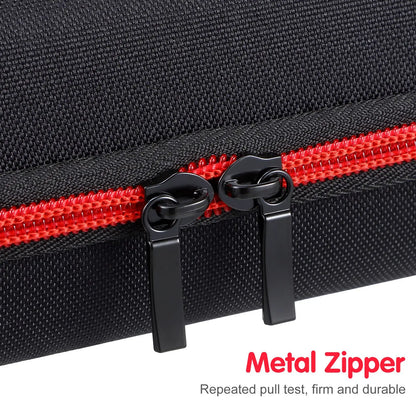 Portable EVA Wireless Microphone Storage Case – Shockproof Hard Carry Bag with Cable & Accessory Organizer