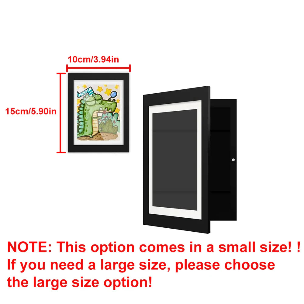Kids Art Frames – Magnetic Front Open Display for Posters, Photos, Drawings, and Paintings, Home Decor Frametory