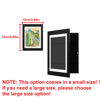 Kids Art Frames – Magnetic Front Open Display for Posters, Photos, Drawings, and Paintings, Home Decor Frametory