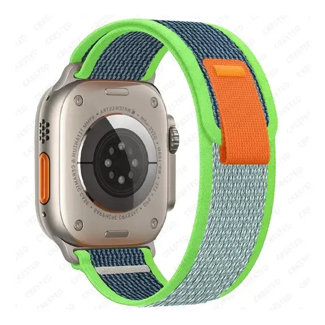 Trail Loop Strap for Apple Watch – Adjustable Band for 49mm 45mm 44mm 42mm 41mm 40mm, Compatible with Series 9 8 7 6 SE 5 4 3