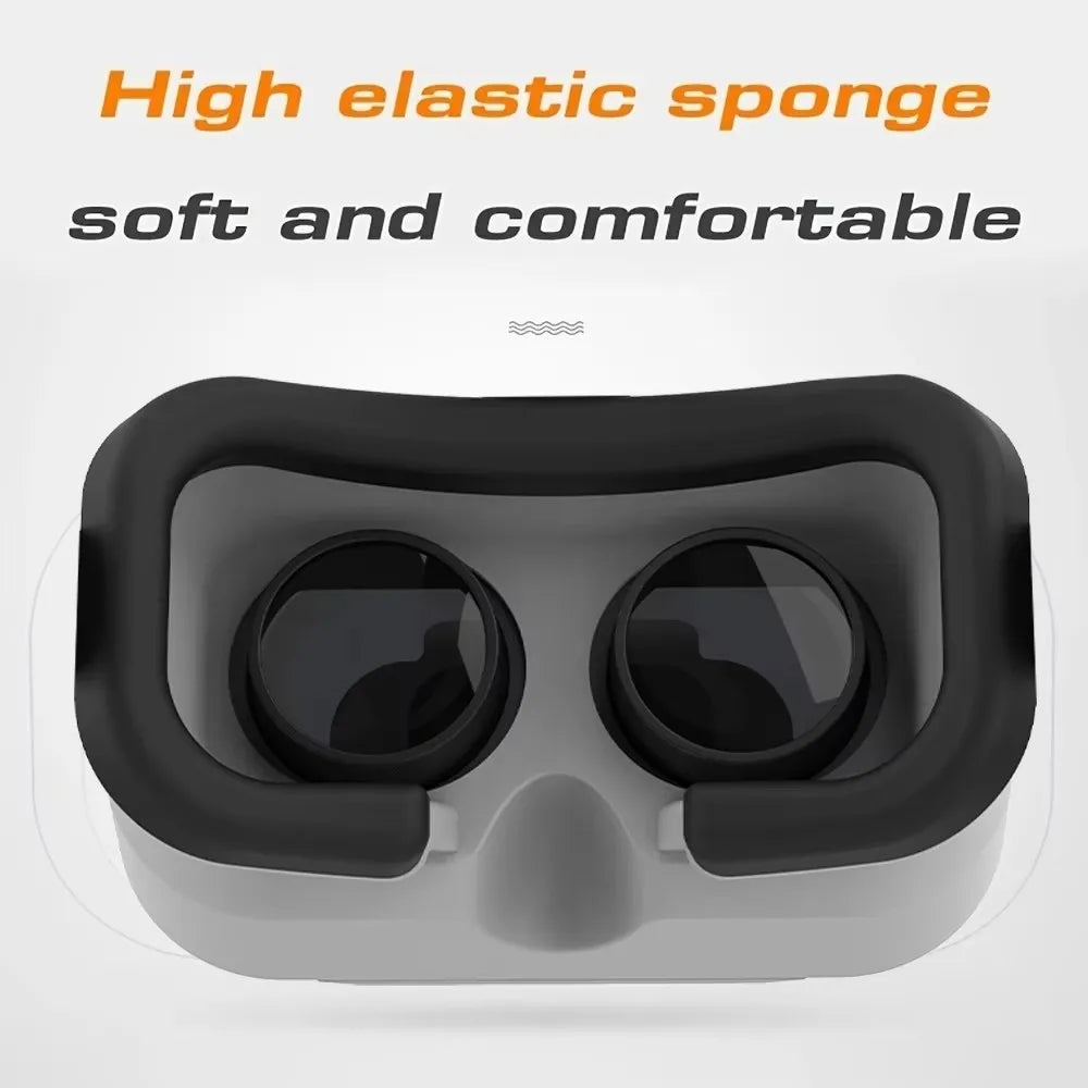 G05 3D VR SHINECON Headset – Adjustable Virtual Reality Glasses for 4.76-inch Android Smartphones