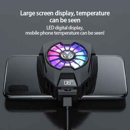 MEMO DL05 DL06 FL05 Mobile Phone Cooler: Cooling Fan Radiator for PUBG - Heat Sink System for Cellphones & Tablets