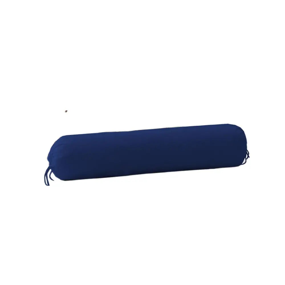 Solid Color Long Cylindrical Pillowcase – Removable & Washable Neck Bolster Cover for Bedroom
