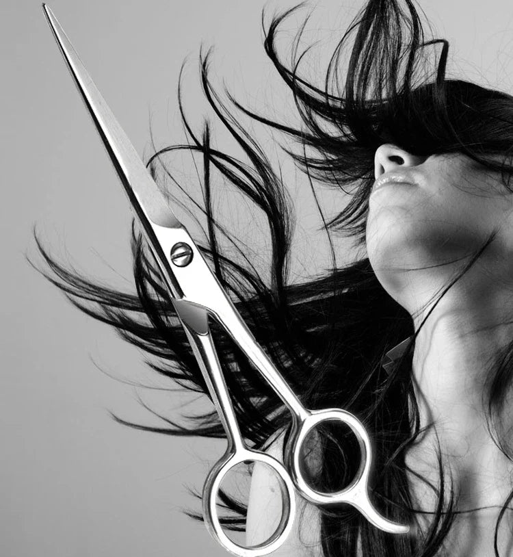 Professional Hairdressing Barber Scissors – Stainless Steel Hair Cutting Shears for Salon & Barbers