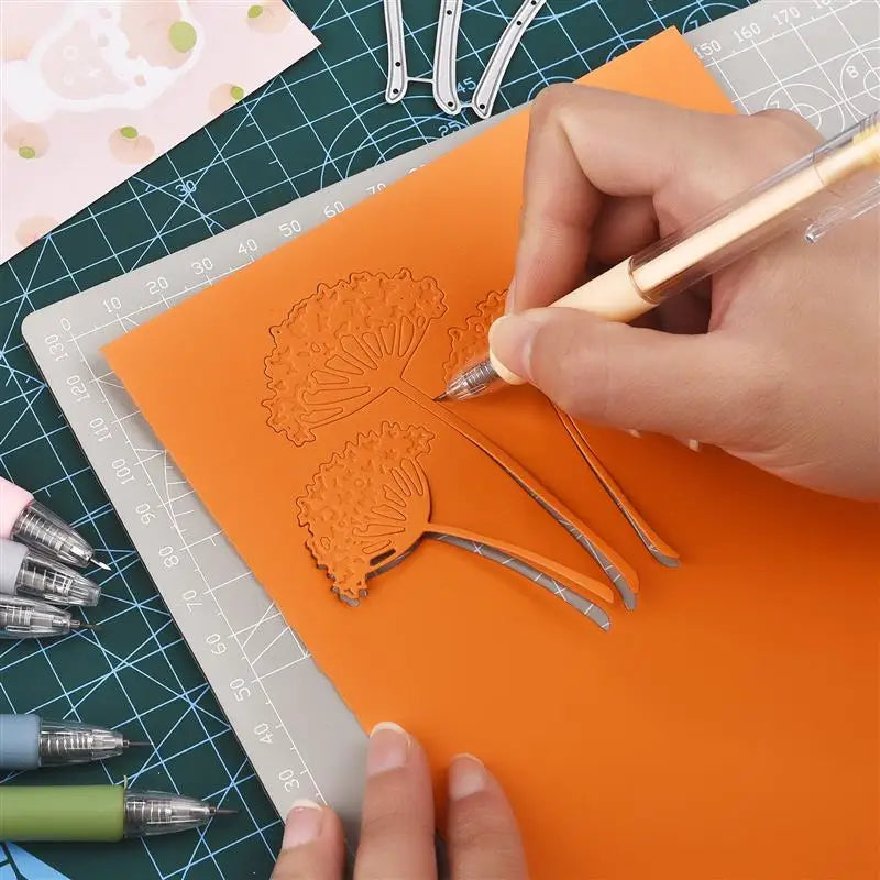 Art Utility Pen Knife - Scrapbooking Cutting Tool, Box Cutter for DIY Crafts and School Supplies