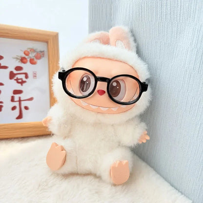 Cute Cartoon Rabbit Outfit for Labubu Plush –  Monkey Macaron Fashion Clothes & Accessories