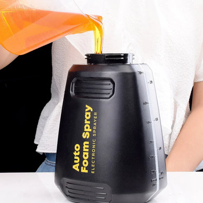 FoamBoss Electric Foam Sprayer — High-Pressure Snow Foam Cannon for Car Wash, Home & Garden Detailing