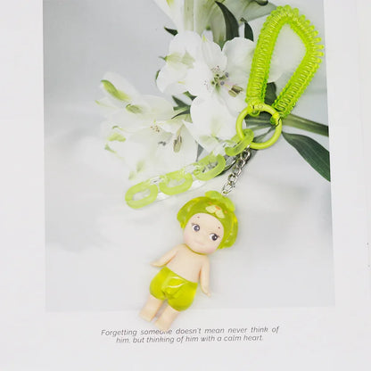 Candy House Keychain Blind Box – Cute Handmade Doll Bag Pendant for Girls