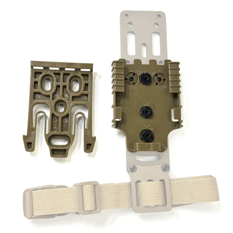 QLS Gun Holster Accessories Kit – Quick Locking System with QLS 19 & 22 Polymer Case Adapter