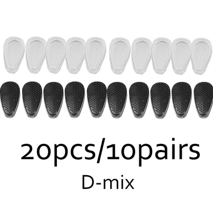 Anti-Slip Silicone Nose Pads for Glasses – Transparent Soft Self-Adhesive Eyewear Cushions