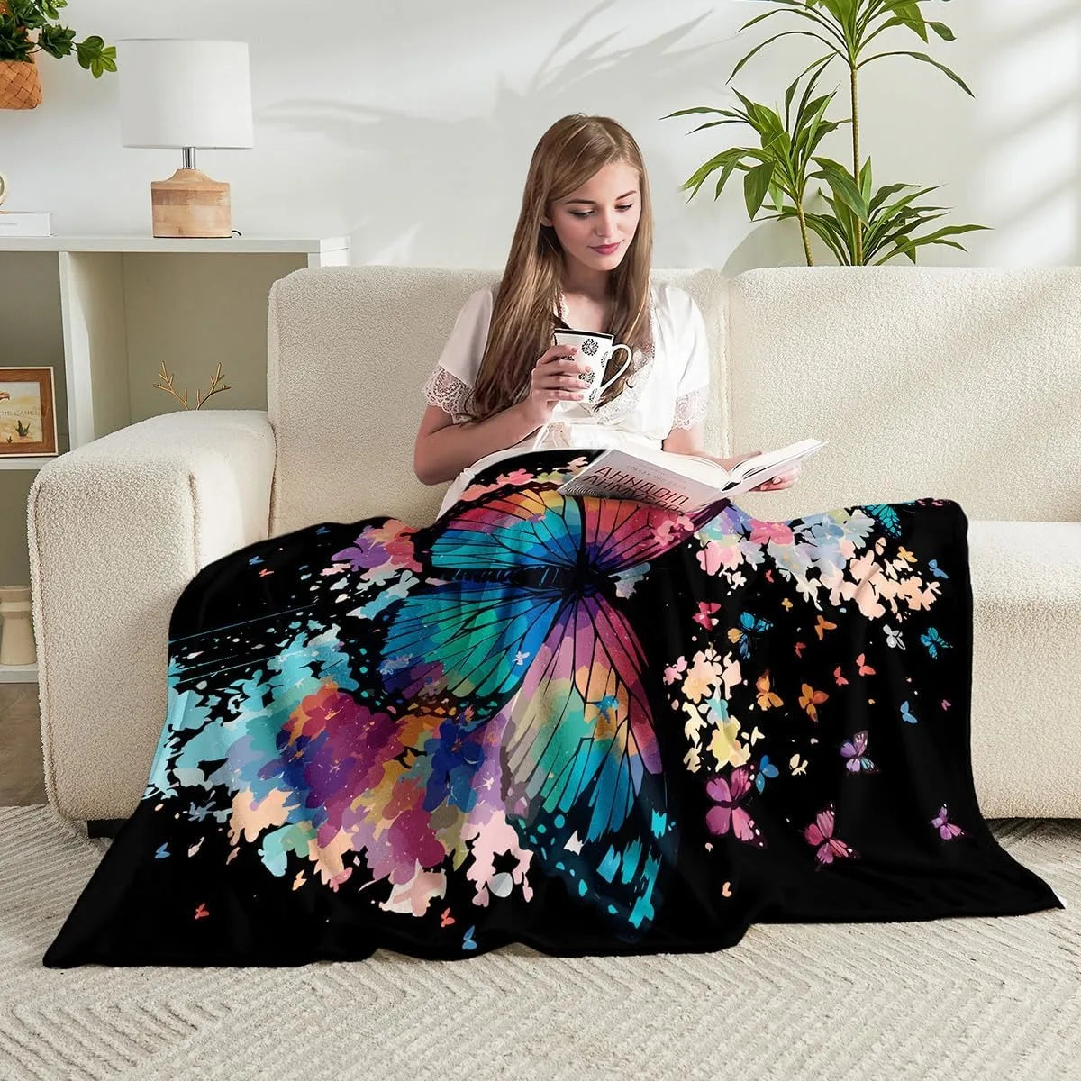 Dinosaur Blanket for Kids & Teens – Soft Cozy Fleece Throw for Boys and Girls