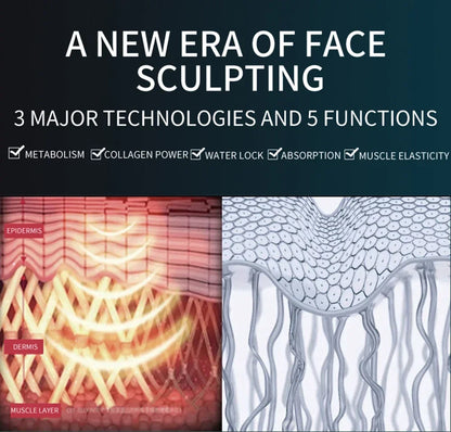 2024 Smart Facial Massager — V-Shaped Face Lifting & Firming Device, All-Round Body Shaping Anti-Aging Beauty Tool