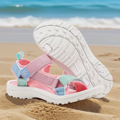 Kids Summer Sport Sandals – Breathable Non-Slip Outdoor Beach Shoes for Boys & Girls | Comfortable Casual Student Footwear for Daily Wear