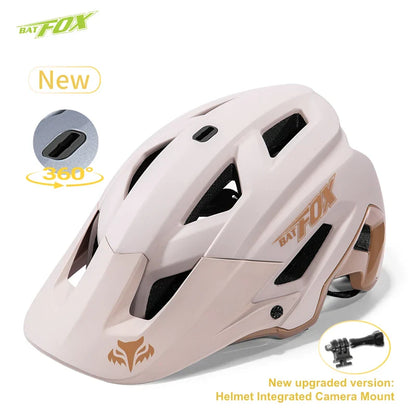 BATFOX MTB Cycling Helmet – Ultralight Men’s Bicycle Helmet Casco for Mountain & Road Racing Speedframe Safety Gear