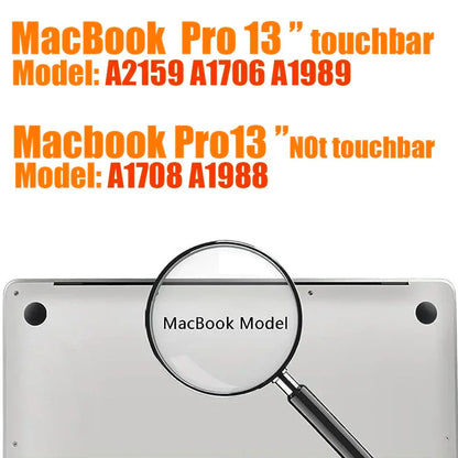 Trackpad Protector for MacBook Pro & Air 13–16 Inch – M1/M2/M3 Chip Touchpad Cover, Anti-Scratch & Waterproof Skin