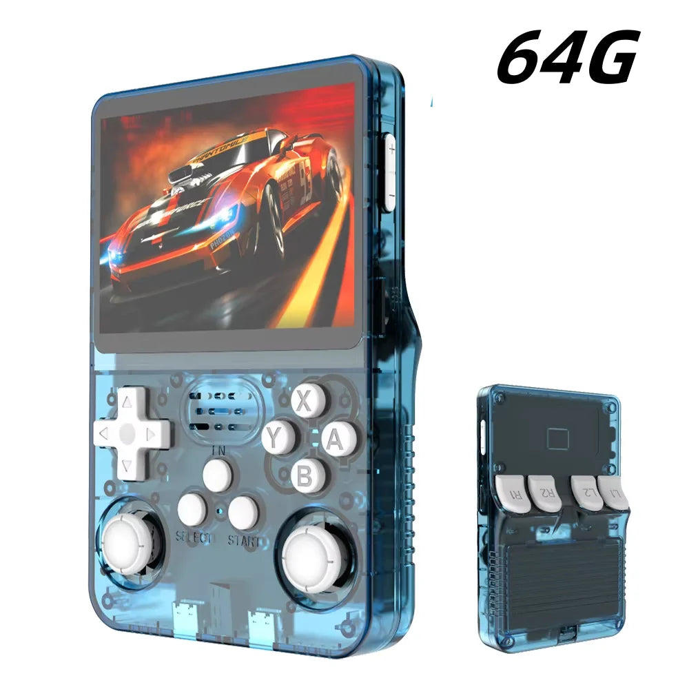 BOYHOM R36S Retro Handheld Game Console – 3.5" IPS, Linux ARKOS, Dual-RAM, 15,000+ Games, 64GB/128GB Portable Pocket Player