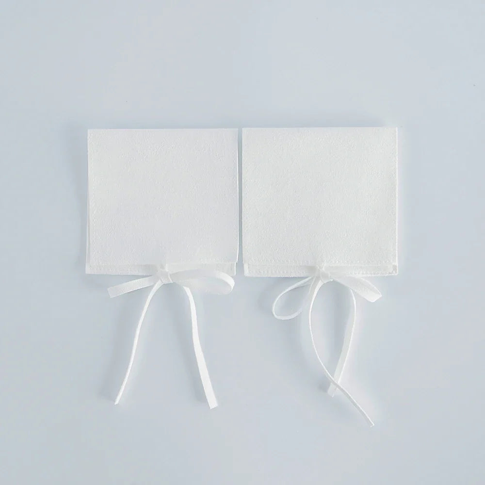10PCS Velvet Jewelry Gift Pouches - Elegant Wedding Favor Bags & Microfiber Cosmetic Storage Bags
