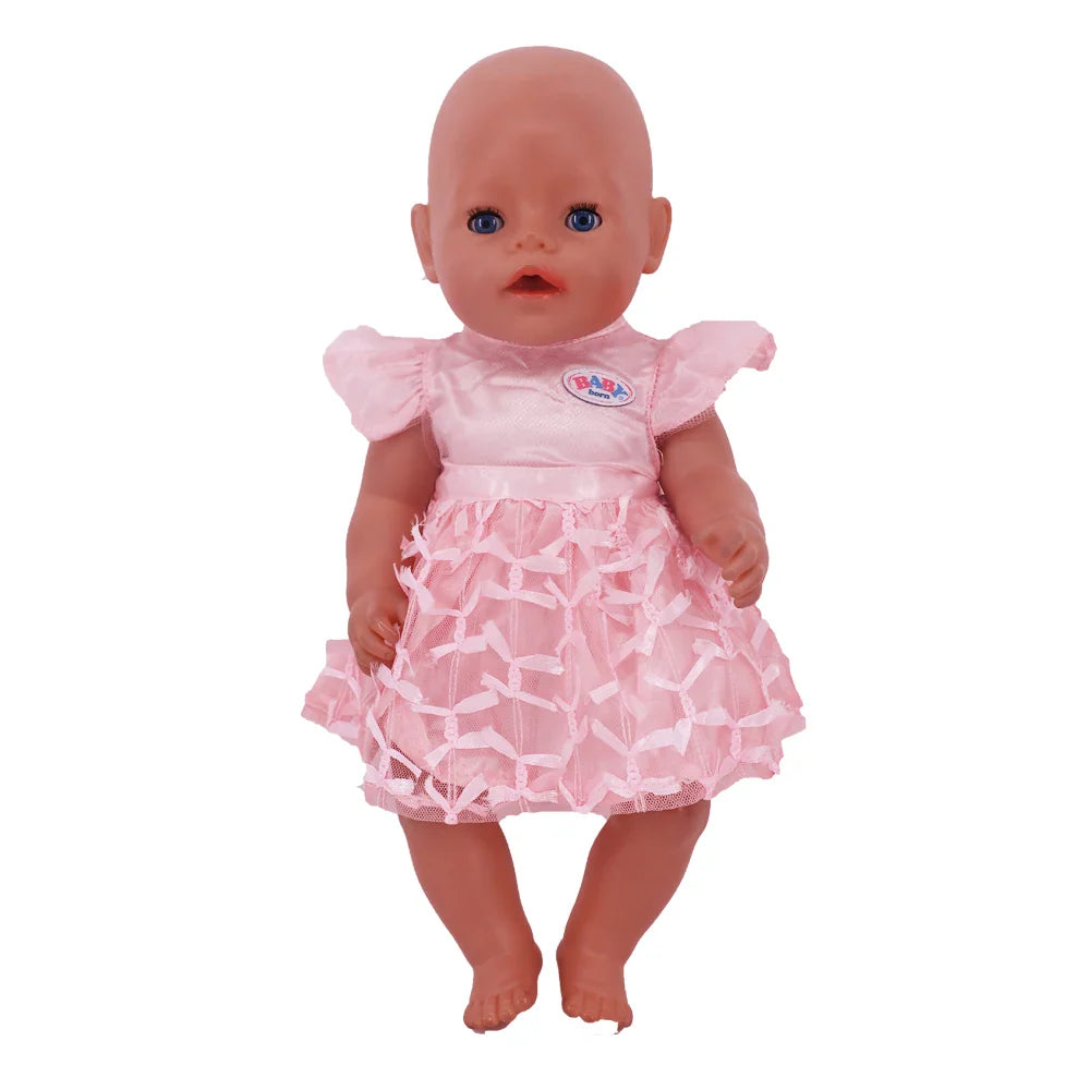 Official Doll Clothes & Accessories – Matching Style Outfits for 18-Inch American & 43cm Reborn Baby Dolls, Our Generation Girl Toys Gift