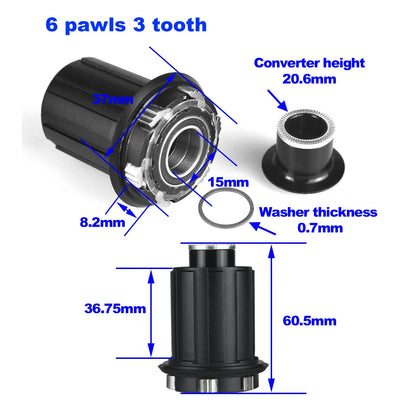 M1F M1R BOOST MTB Mountain Bike Hub – 28/32/36H Front & Rear, 110mm/148mm, HG/MS/XD/XDR 11-12 Speed Freehub