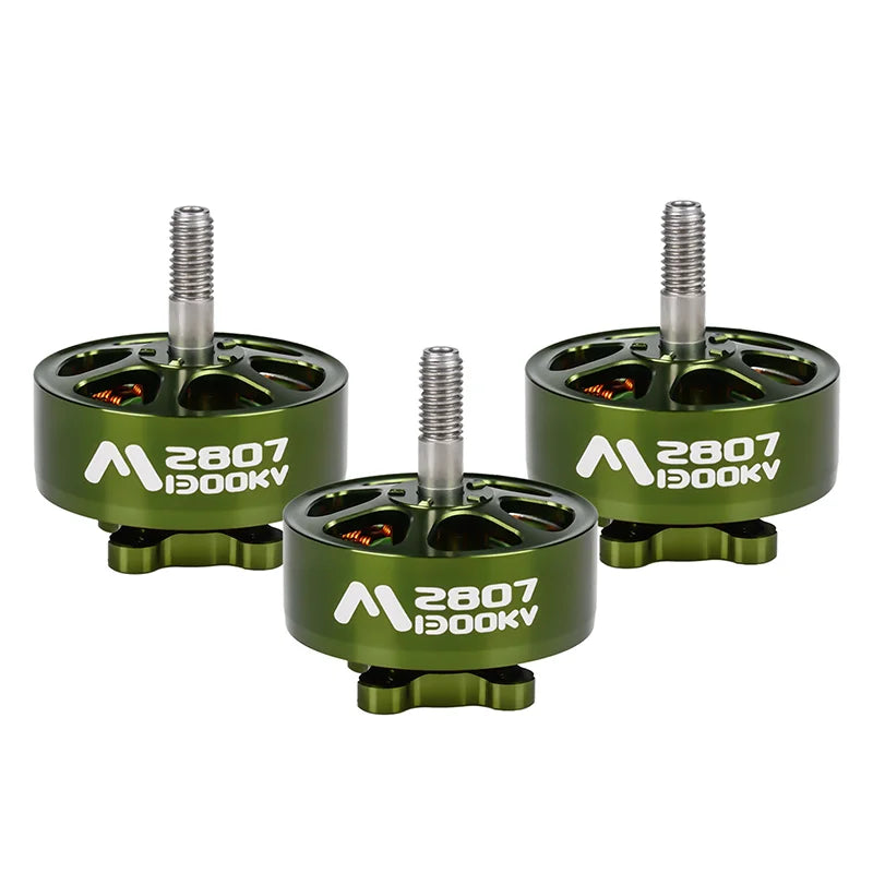 FLASHHOBBY Mars M2807 Brushless Motor — 1300KV 3-6S LiPo for 7-Inch FPV Freestyle Long-Range Drones, DIY Parts