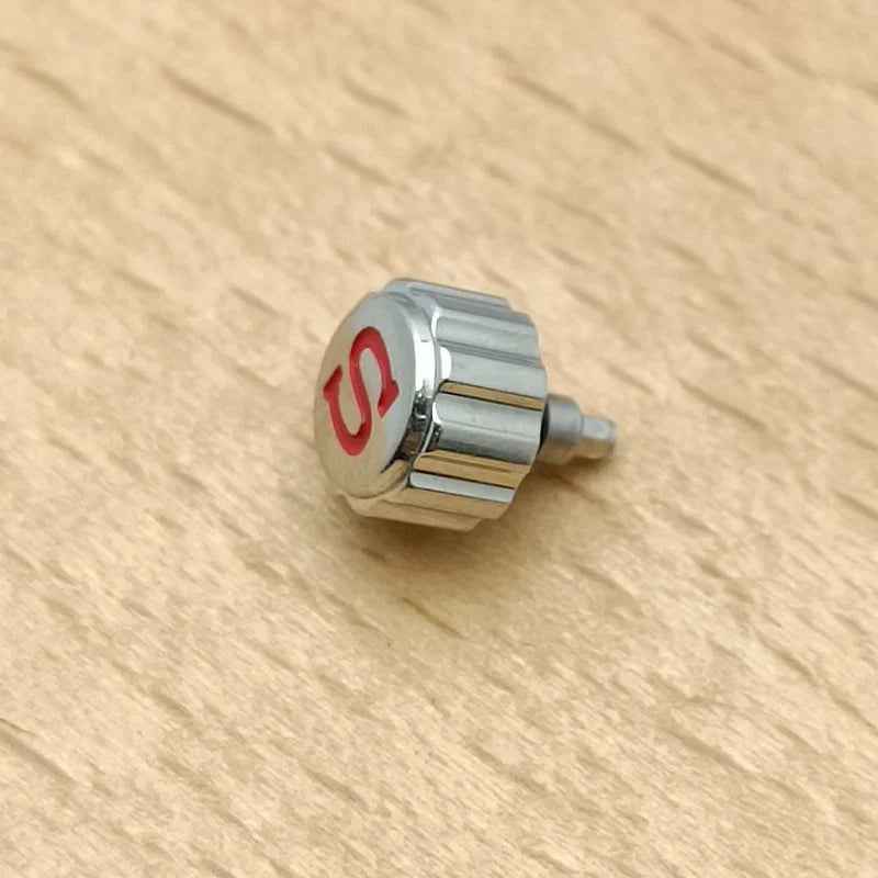 Silver, Gold & Black Watch Crown — Replacement for NH34/NH35/NH36 Movements SKX007