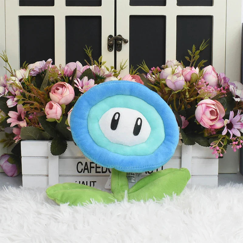 Hot Game Mario Plush Toy — Piranha Plant & Ice Fire Flower Soft Stuffed Doll for Kids Fans Gift