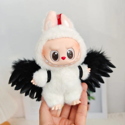 Labubu V1 V2 V3 Doll Clothes — Plush Idol Angel Wings Series Decoration DIY Toy Accessories Gift