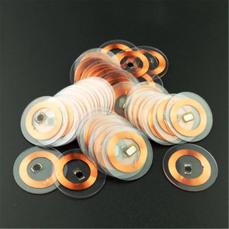 GEN2 CUID Android App NFC Coin Card – 25mm Copper Coil, Changeable UID, Rewritable 13.56MHz 1K S50 Card