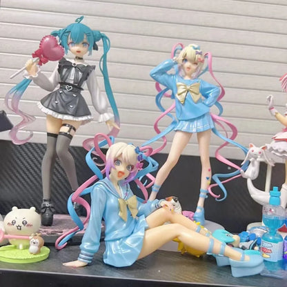 Needy Girl Overdose Anime Figure with Cat – PVC Collectible Action Toy for Birthday Gifts