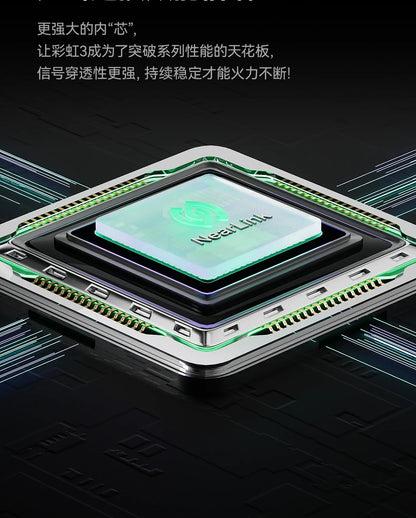 Bigbigwon Rainbow3 Wireless Game Controller Charging Base – RGB Magnetic Dock for PC Gaming