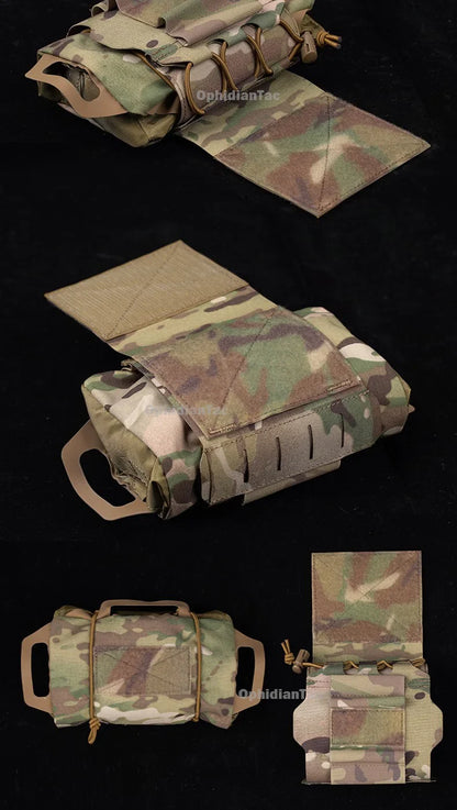 OphidianTac Outdoor First Aid Bag – Rapid Deployment Medium IFAK MOLLE Medical Pouch for Hunting Vest Accessories