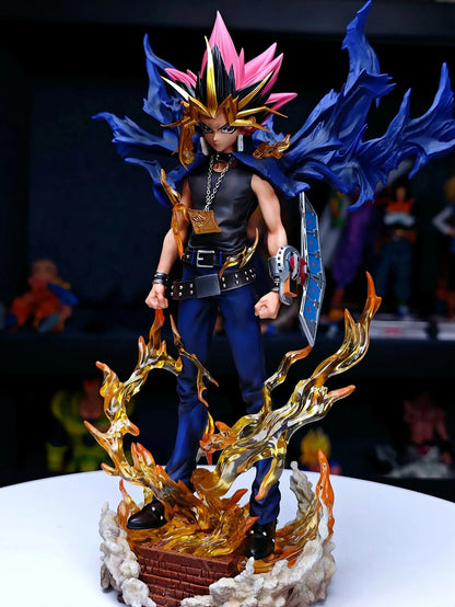 Yugi Muto Dark Game Action Figure - 28cm Duel Monsters PVC Statue, Collectible Ornament & Kids Toy Gift