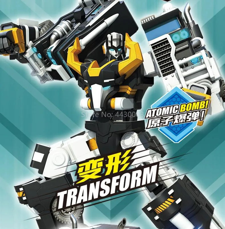 Galaxy Detectives Tobot Transformation Toy – Car to Robot Anime Figure, Korea Cartoon Deformation Tank Gift