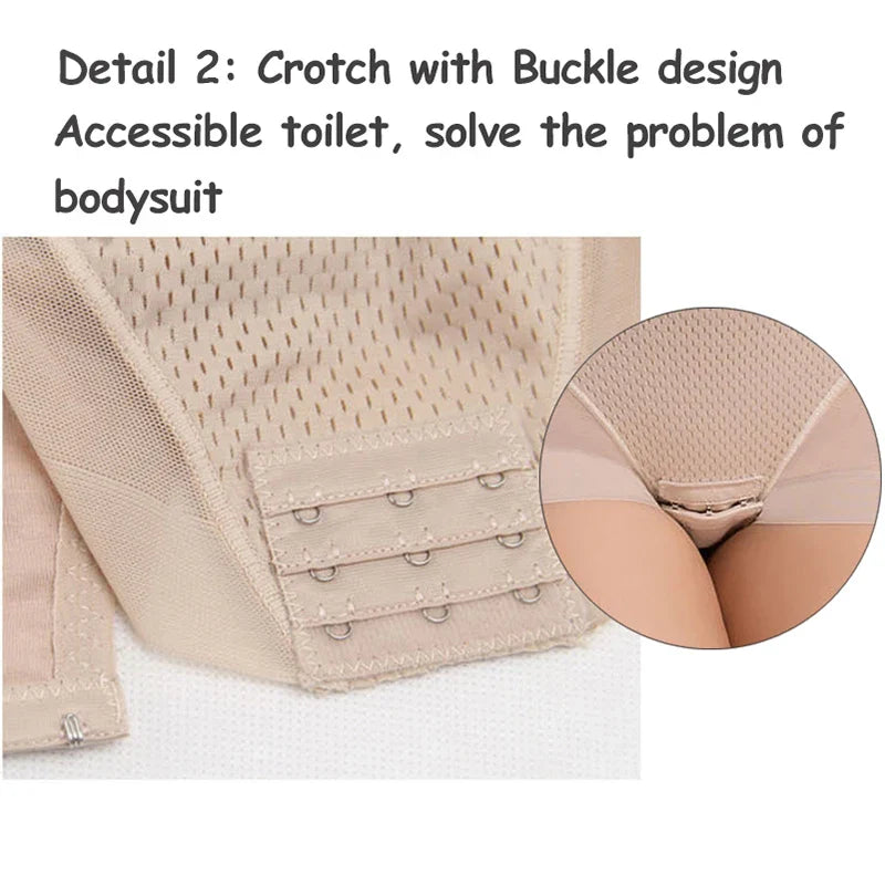 Postpartum Shapewear Tummy Suits: Women's Slimming Burn Fat Shapers, Waist Control Full Body Shaper - Waist Trainer Corset