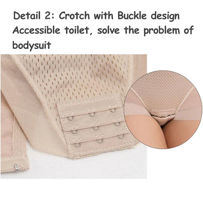 Postpartum Shapewear Tummy Suits: Women's Slimming Burn Fat Shapers, Waist Control Full Body Shaper - Waist Trainer Corset