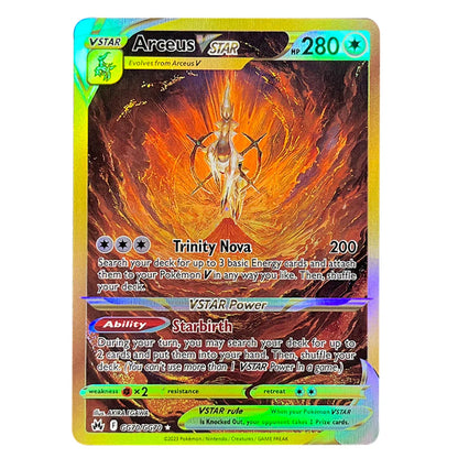 PKM Holographic Trading Cards – Charizard EX, GX, Rainbow Blastoise VMAX, Darkrai VSTAR for Collectors, Battles & Gifts